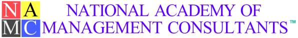 NATIONAL ACADEMY OF CERTIFIED MANAGEMENT CONSULTANTS